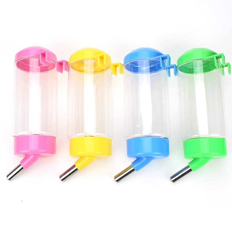 Atacado simples pendurado automático pet fonte de água tipo bola dispensador de água para cães gato garrafa potável 400ml - imagem 3