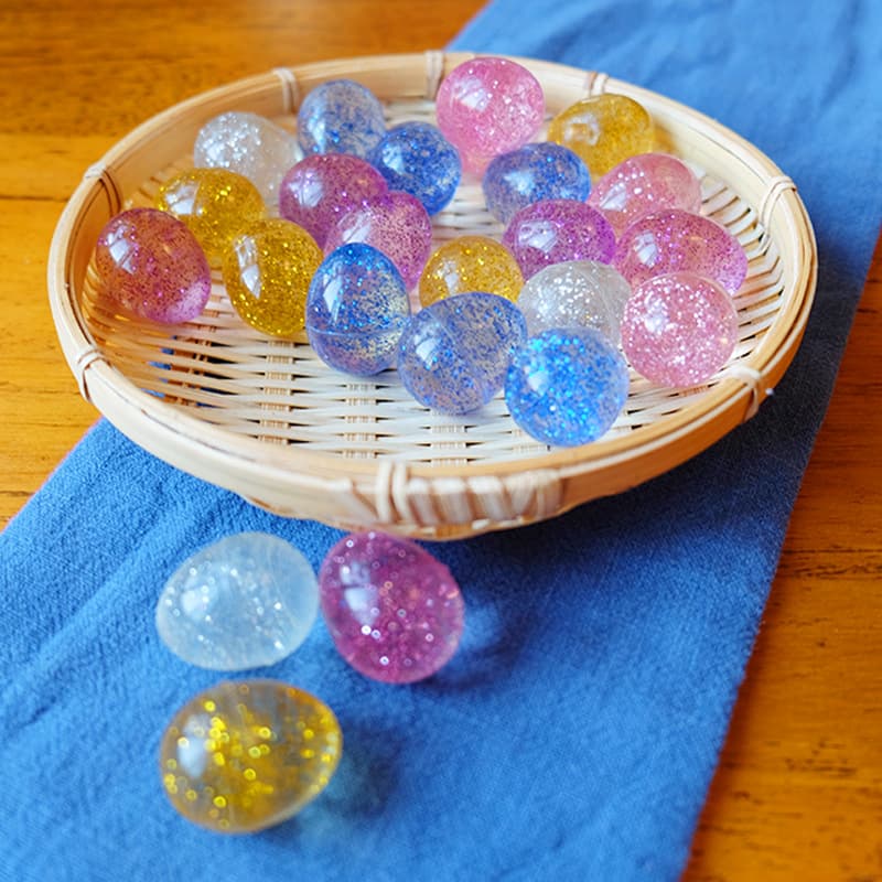 Céu estrelado de borracha, bola saltitante para pular, brinquedo misto multicolorido, estilo familiar - imagem 1