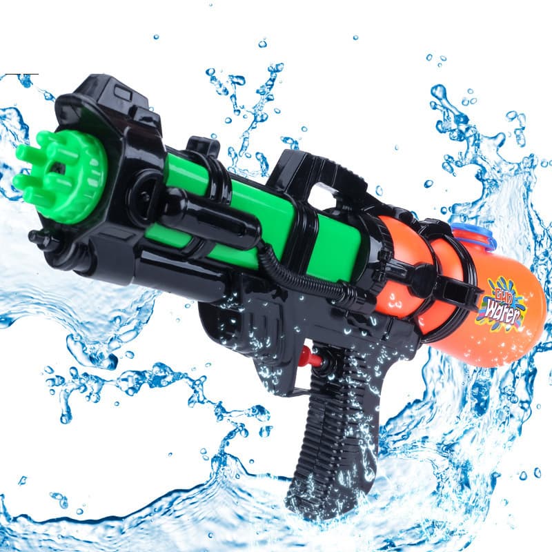 Pistola de água de verão, brinquedo, mochila de praia brincam na água - imagem 3