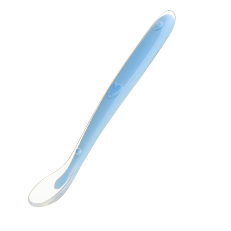 Colher infantil de silicone para treino, talheres, conjunto para mãe e bebê - imagem 5