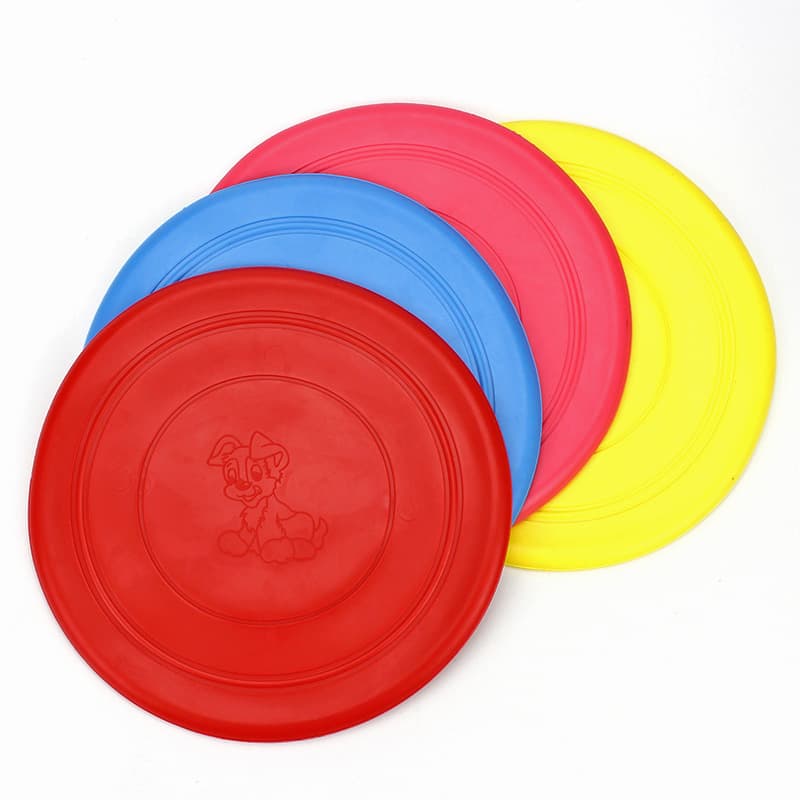 Frisbee, brinquedo interativo em PVC para treinamento, (Física), animal de estimação - imagem 4