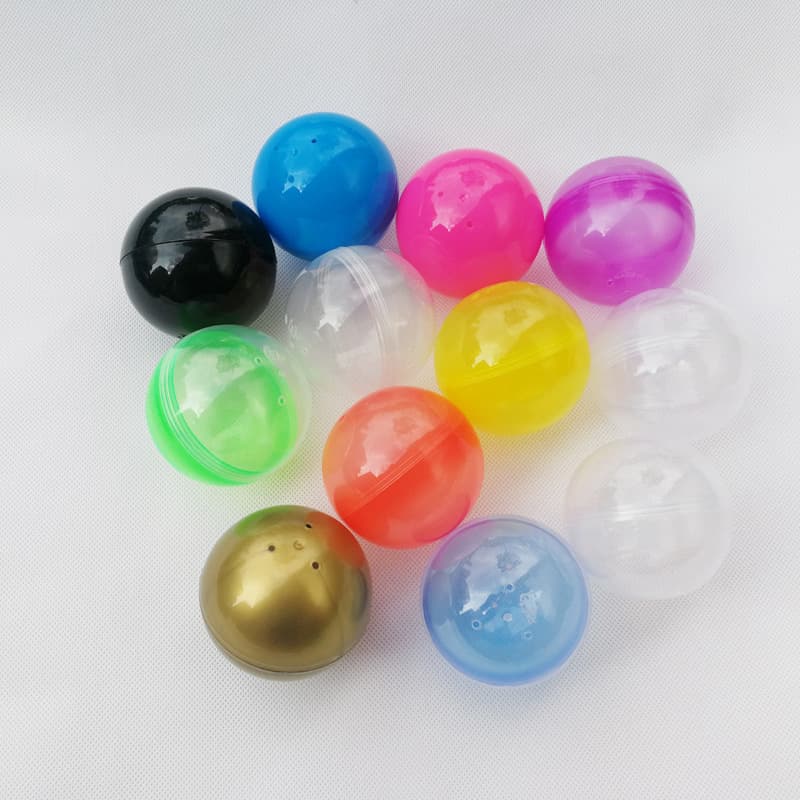Fábrica auto-vendida 75mm gashapon shell cor shell venda quente máquina de ovo gashapon especial gashapon ovo máquina de bola elástica bola gashapon - imagem 3