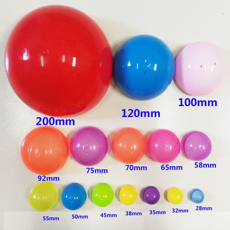 Fábrica auto-vendida 75mm gashapon shell cor shell venda quente máquina de ovo gashapon especial gashapon ovo máquina de bola elástica bola gashapon - imagem 4