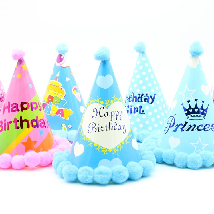 [Hengyue] Chapéu de aniversário de bebê, coroa luminosa, crianças e adultos, chapéus de festa vestíveis, materiais de decoração de um ano de idade - imagem 5