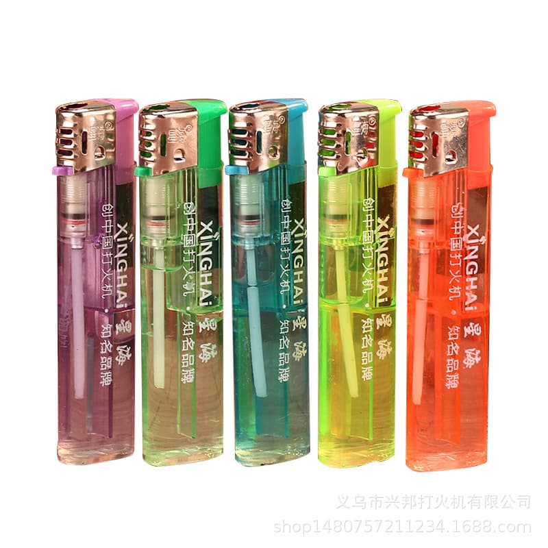 兴邦 Grande isqueiro de plástico transparente descartável - imagem 5