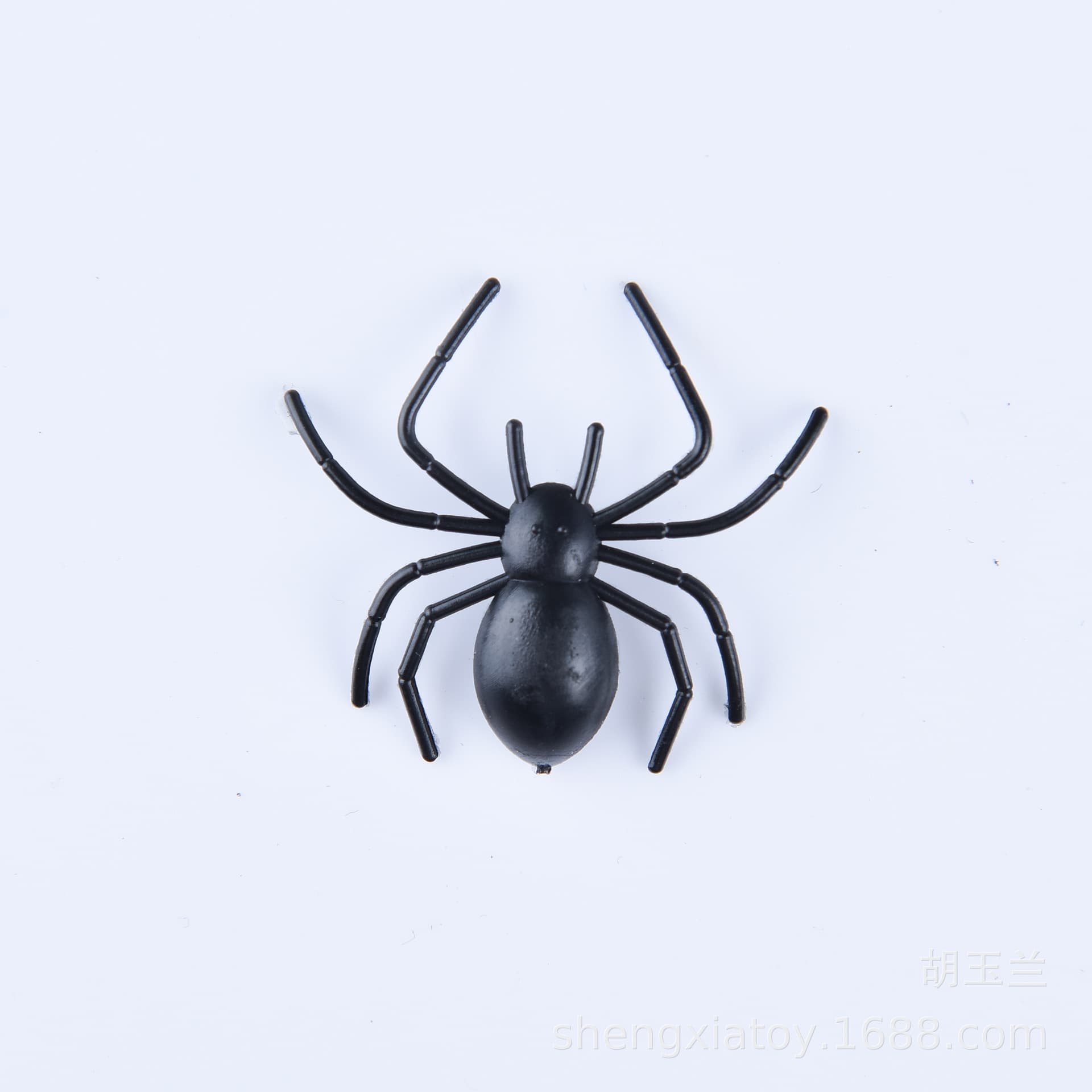 Adereços de decoração de festa de halloween transfronteiriço, simulação de aranha complicada, aranha de pé dobrado, 2.5*3.2cm, brinquedo complicado - imagem 2