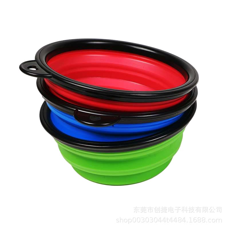 [硅胶宠物折叠碗狗狗饭碗狗食盆狗碗防打翻宠物碗猫狗食具狗盆用品] - imagem 6