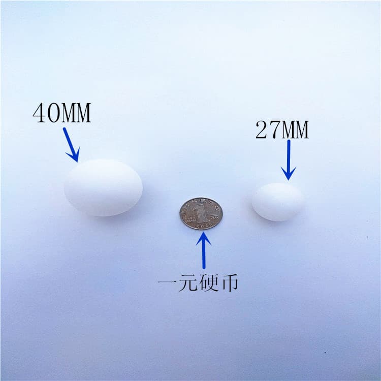 Bola de plástico pequena para tênis de mesa, 2.7cm, sem costura, bola de loteria sem palavras, além de brinquedo pp rígido, loteria, pedido por atacado - imagem 3