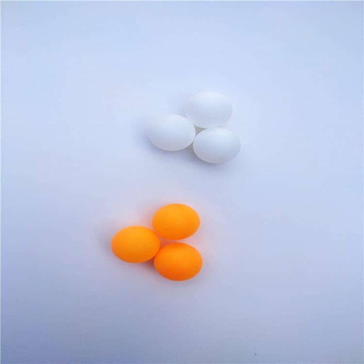 Bola de plástico pequena para tênis de mesa, 2.7cm, sem costura, bola de loteria sem palavras, além de brinquedo pp rígido, loteria, pedido por atacado - imagem 4