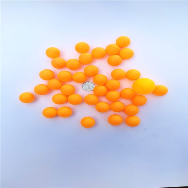 Bola de plástico pequena para tênis de mesa, 2.7cm, sem costura, bola de loteria sem palavras, além de brinquedo pp rígido, loteria, pedido por atacado - imagem 6
