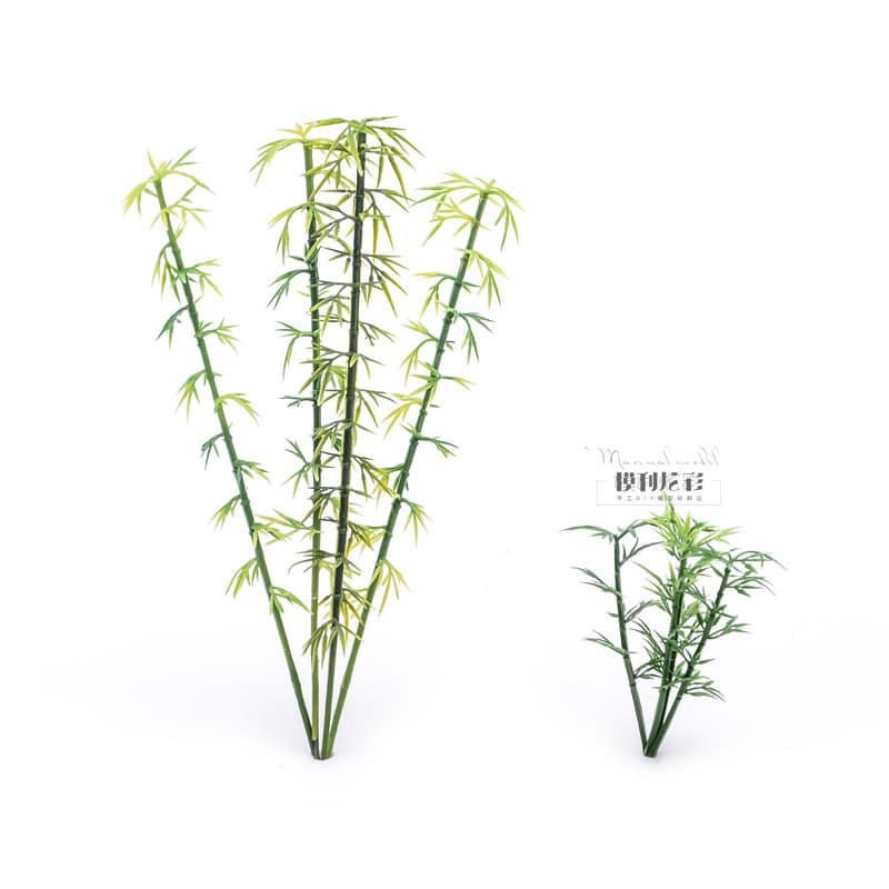 [diy手工微景观环境户外室外建筑模型制作材料沙盘植物场景竹子] - imagem 5