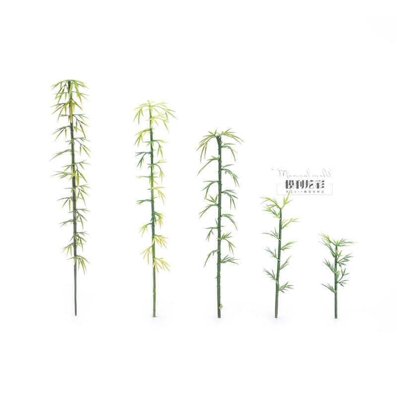 [diy手工微景观环境户外室外建筑模型制作材料沙盘植物场景竹子] - imagem 4