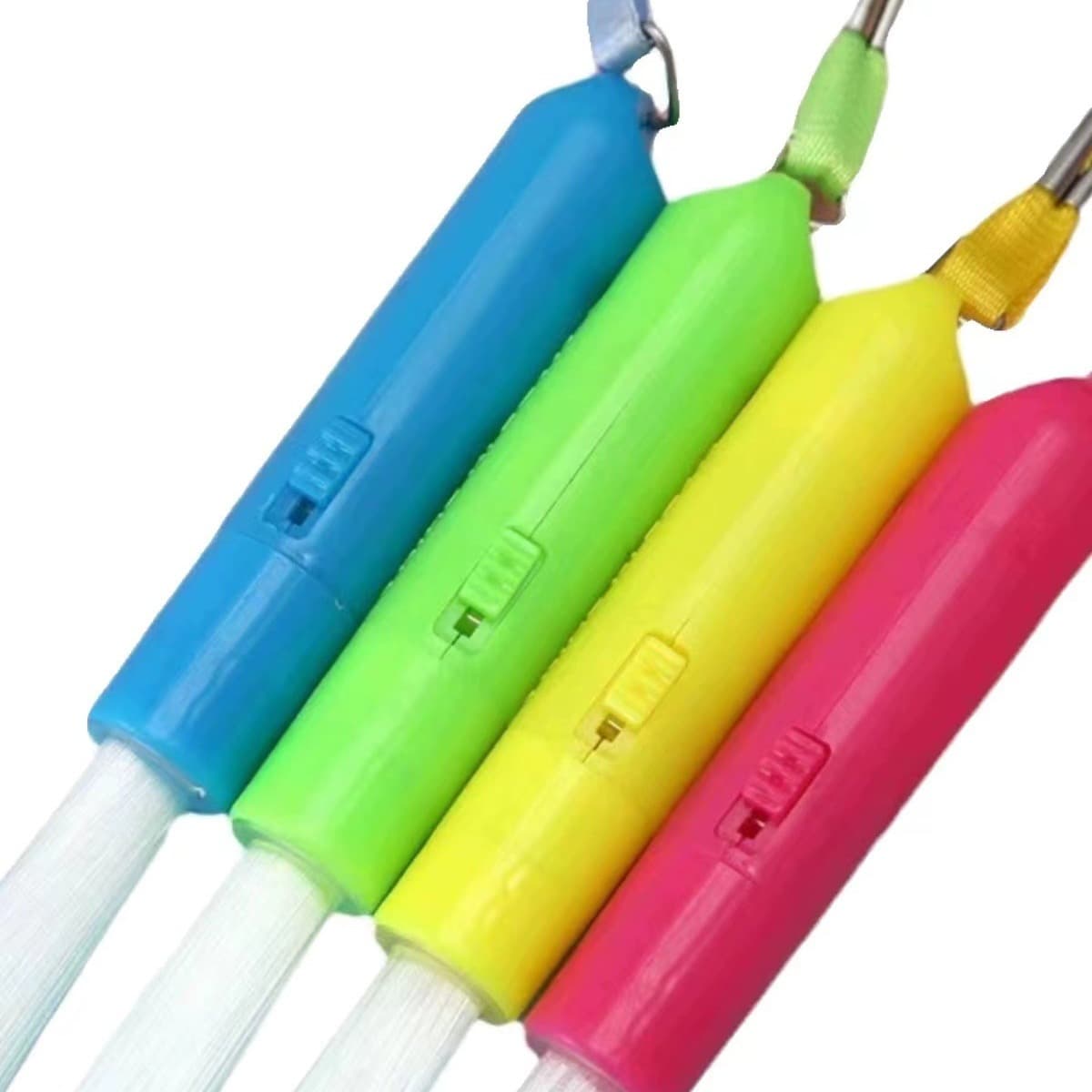 Haste de fibra óptica colorida de venda transfronteiriça, 36cm, suprimentos para festas de eventos, concerto, torcida, led piscante, configuração de haste de fibra óptica - imagem 6