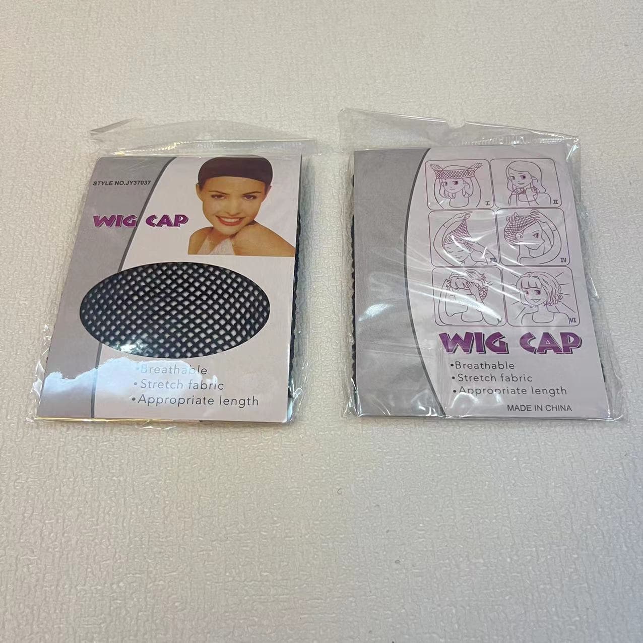 Rede de cabelo para peruca de alta elasticidade com rede de cabelo em ambas as extremidades, tampa de pressão, rede de cabelo para estilo de peruca TAMPAS DE PERUCA - imagem 1