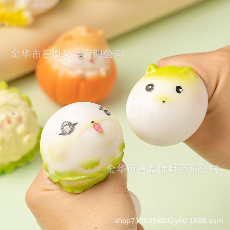 Criativo vegetal cão pitada diversão vegetal cão ventilação bola novo e estranho bonito animal de estimação descompressão pequeno brinquedo fabricante fornecimento atacado - imagem 5