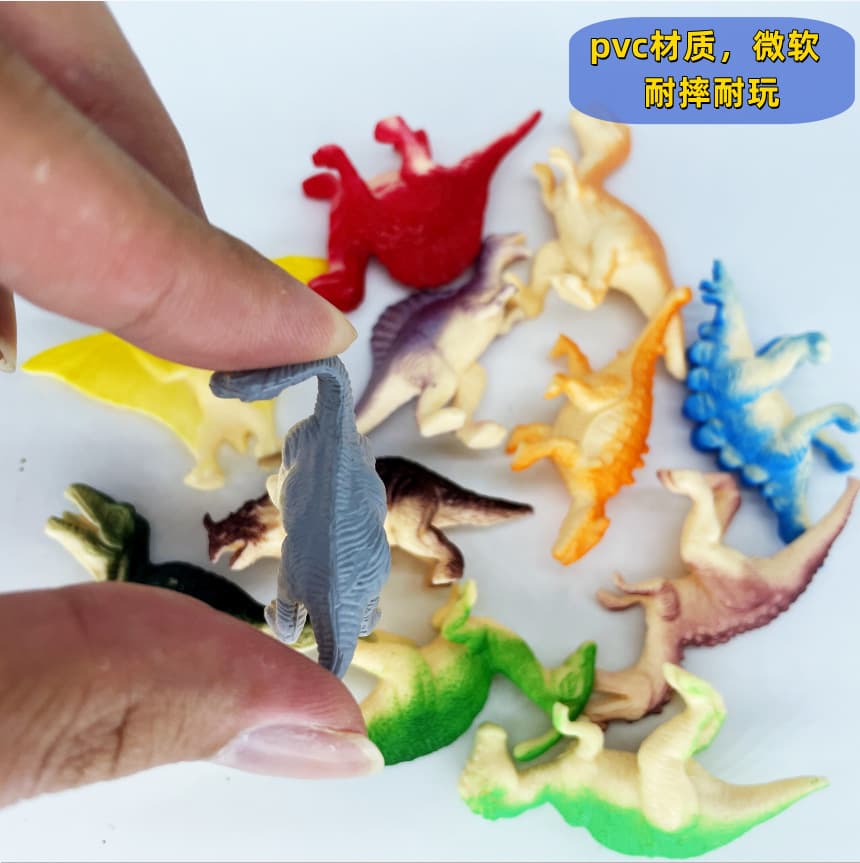 (Comércio transfronteiriço), dinossauro realista em PVC de borracha macia, brinquedo arqueológico para jardim de infância, tiranossauro Rex - imagem 3