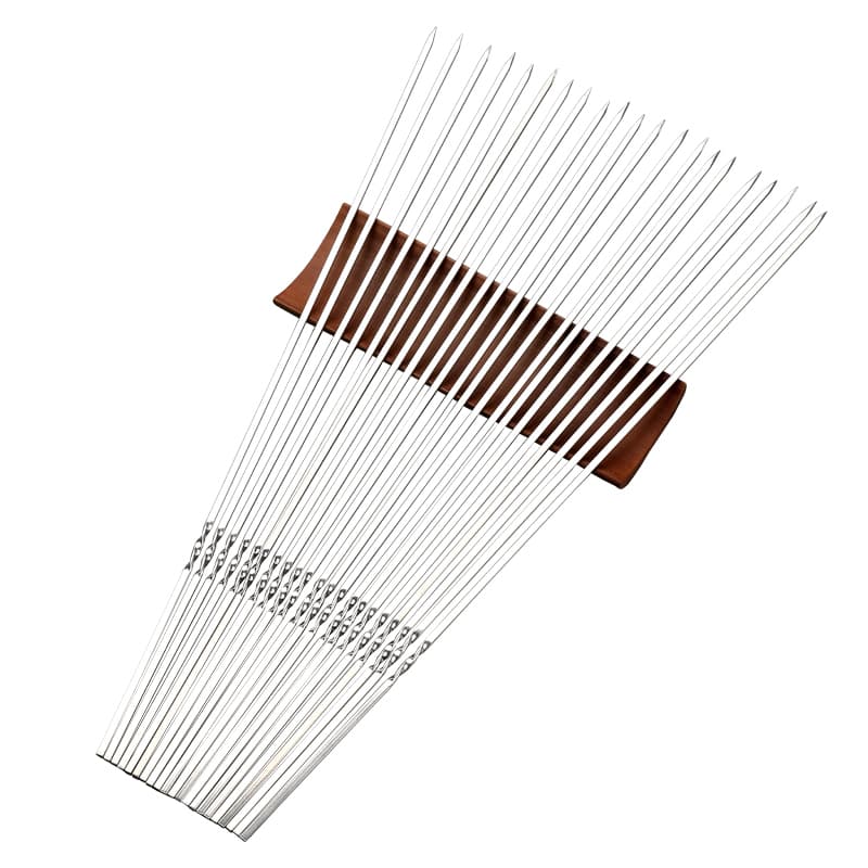 Espetos de churrasco de aço inoxidável, espetos de churrasco, espetos de ferro, espetos perfurantes, espetos de carneiro no atacado - imagem 6