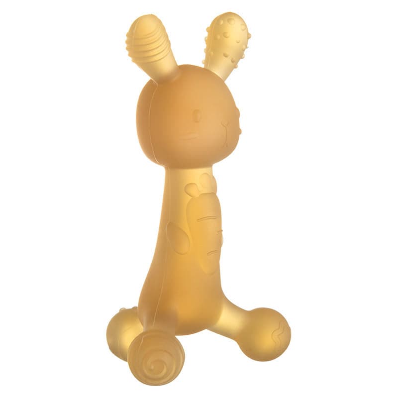 Mordedor infantil de silicone, apazigua brinquedo de mastigar, dentição - imagem 4