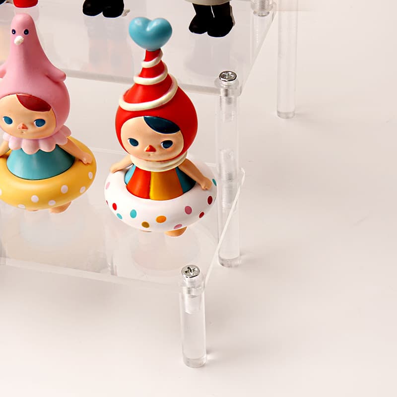 Suporte removível de acrílico, boneca, minifigura, perfume, acessório - imagem 5