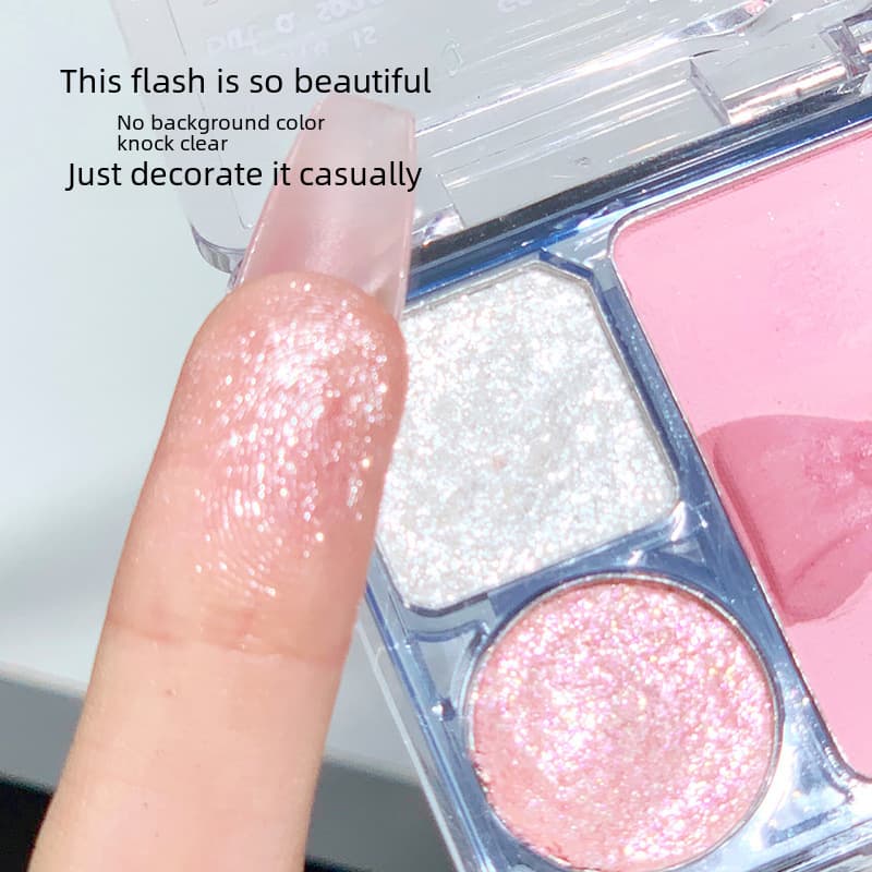 Primer de maquiagem, paleta de sombras foscas, quatro cores, para iniciantes, para todos os dias, tons terrosos - imagem 2