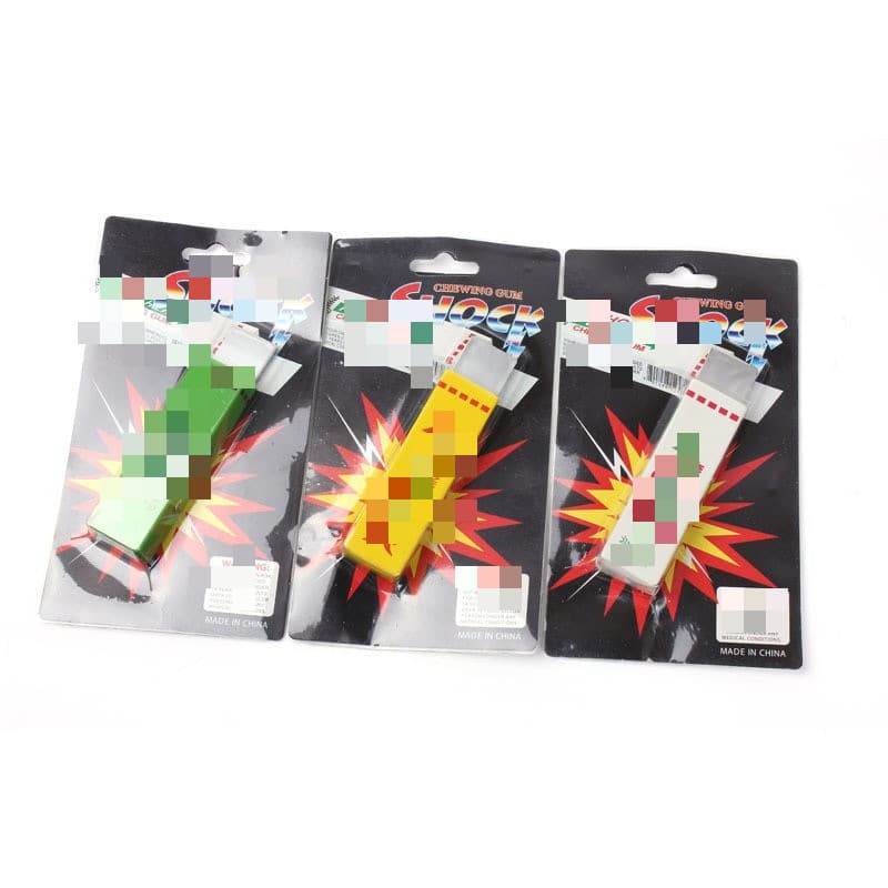 Brinquedos do Dia da Mentira, pegadinhas, chicletes elétricos de capa dura, brinquedos engraçados, chicletes de choque elétrico - imagem 2
