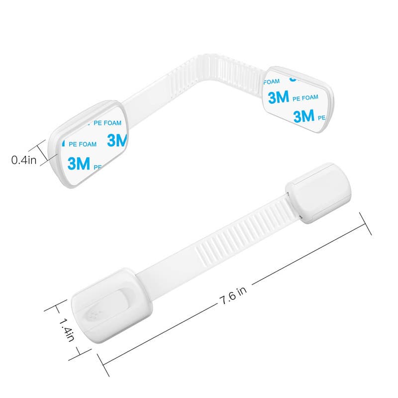 Fechadura universal de proteção de porta infantil para caixas - imagem 3