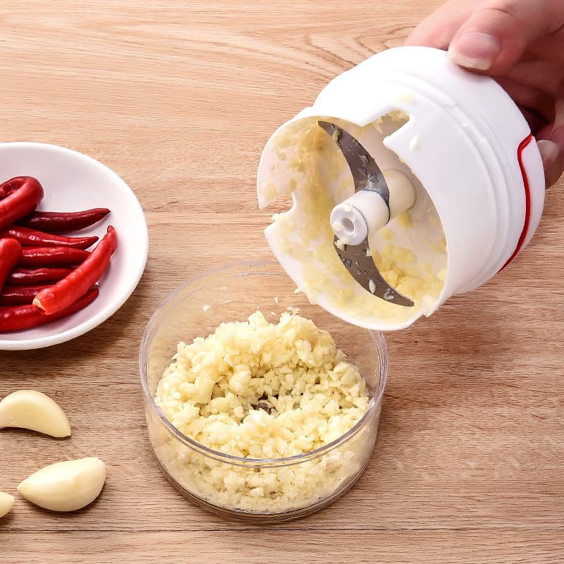 Venda direta da fábrica cozinha mini alho esmagando artefato manual extrator de alho doméstico cortador de legumes alho imprensa - imagem 3