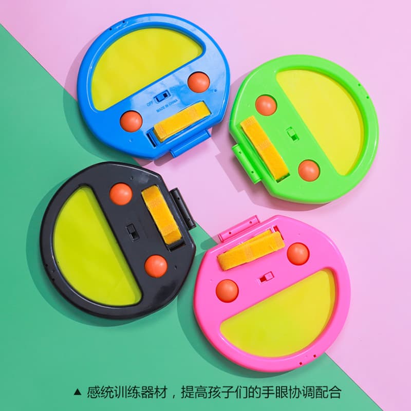 Raquete de viagem, agarrador interativo duplo para adultos, brinquedo inteligente para academia - imagem 4