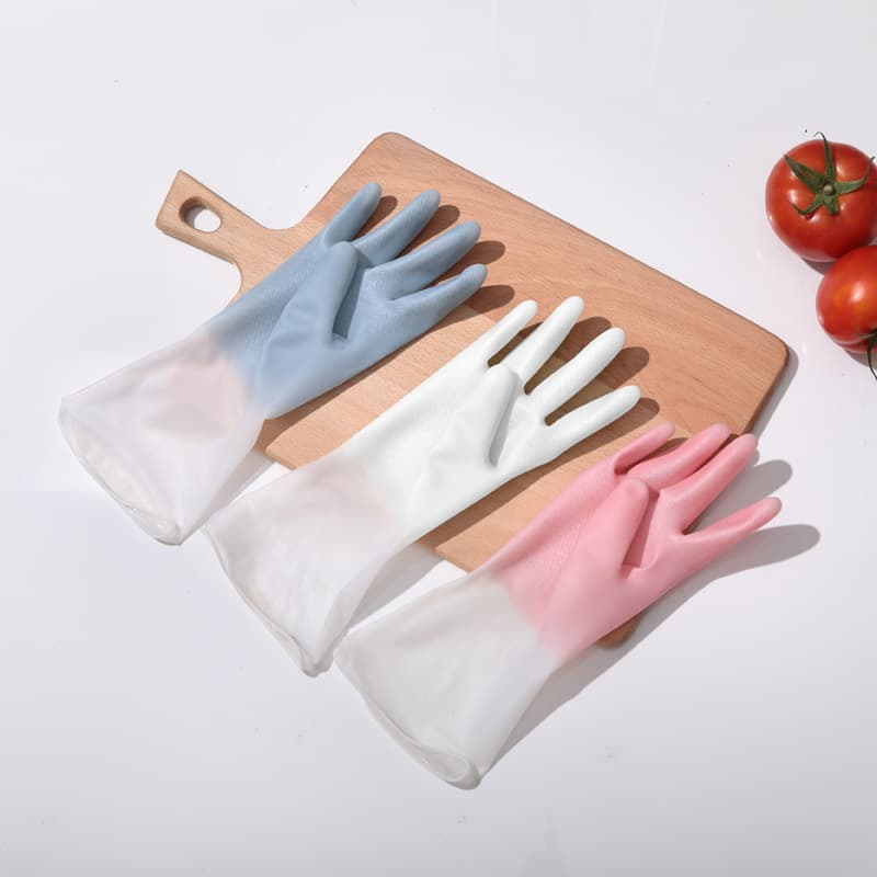 Luvas, escova antiderrapante impermeável de borracha para lavanderia - imagem 1