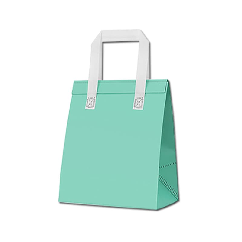 Bolsa não tecida, entrega para viagem, catering, saco de embalagem de chá com leite, sorvete, bebida gelada, isolamento de bolo frio, saco de isolamento de folha de alumínio - imagem 5