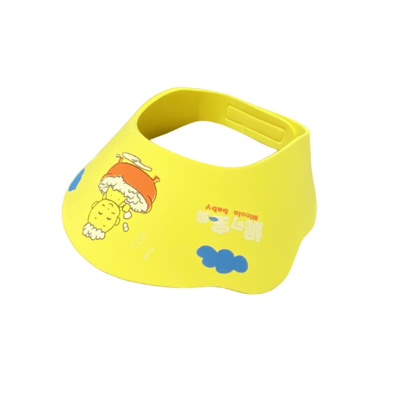 Pinduoduo, produto de higiene para bebé, touca de banho com velcro, shampoo infantil ajustável - imagem 5