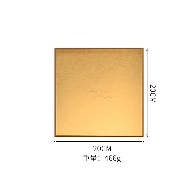 Nordic casa poligonal desktop combinação bandeja de armazenamento placa de frutas metal geométrico retro ouro escovado placa - imagem 10