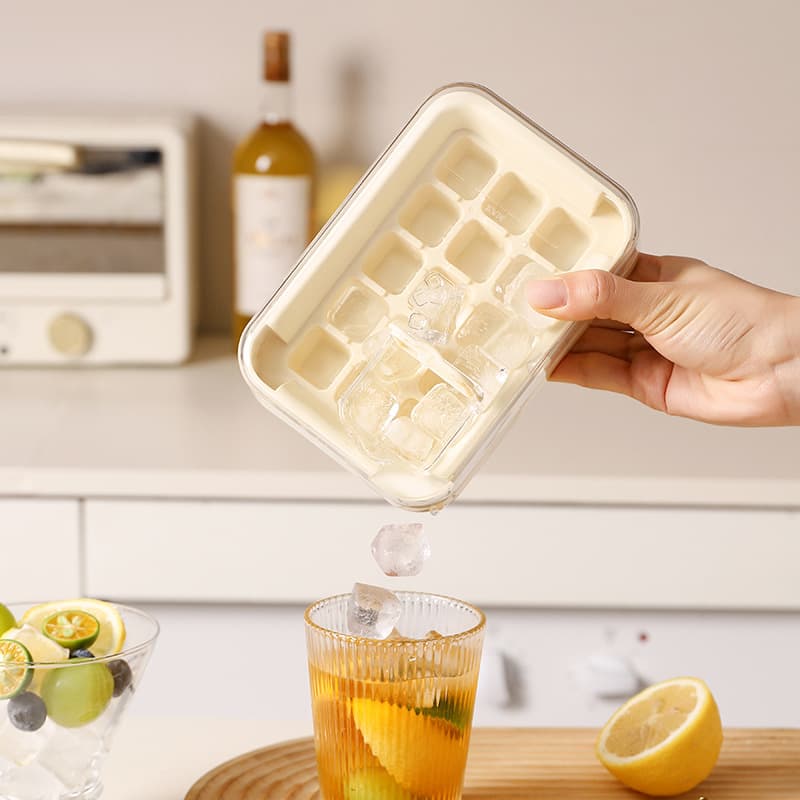 Molde espaçoso, cubos de gelo de silicone, nova coleção - imagem 2