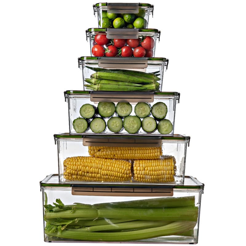 Jarra de picles de grande capacidade, caixa em conserva de qualidade alimentar, recipiente de garra em conserva, jarra de picles de vegetais em conserva, pimenta, garra de frango, caixa selada - imagem 6