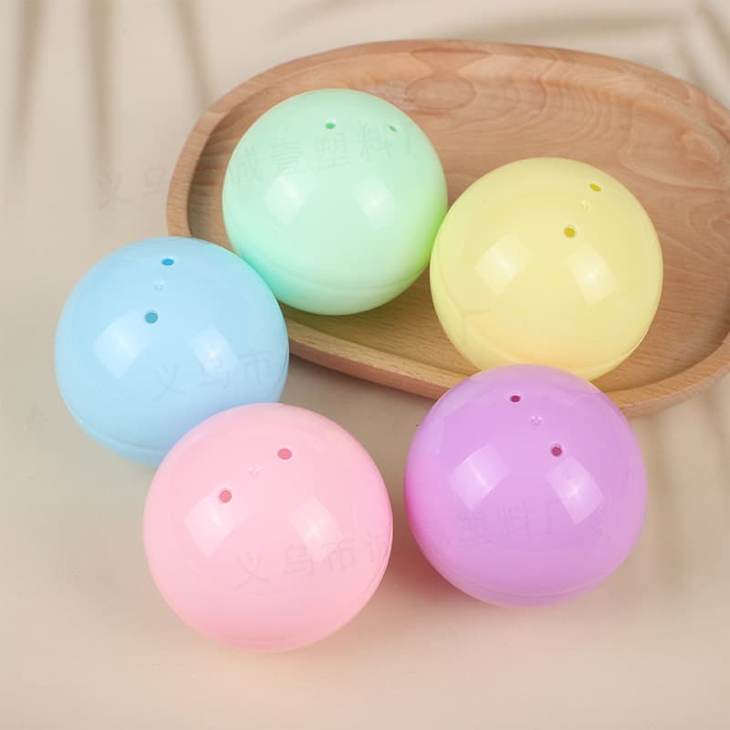 50mm transparente gashapon shell 5cm gashapon bola colorida que pode ser aberta bola redonda presente caindo do céu máquina gashapon bola universal - imagem 3