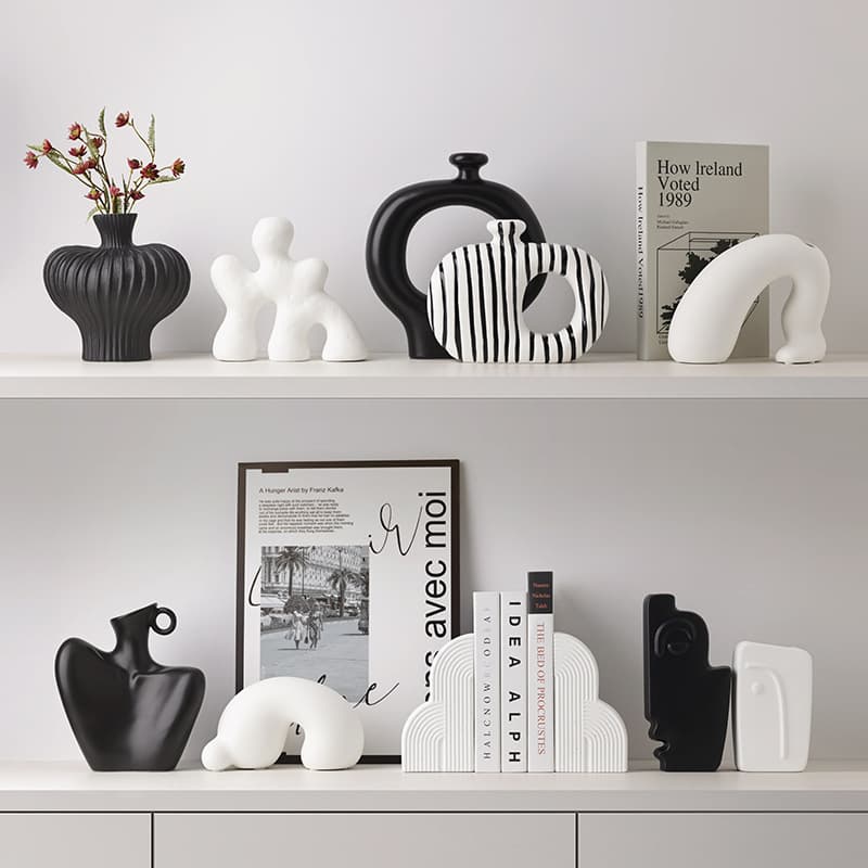Decorações de cerâmica para hotéis, estilo de alta qualidade, estilo leve e luxuoso - imagem 3