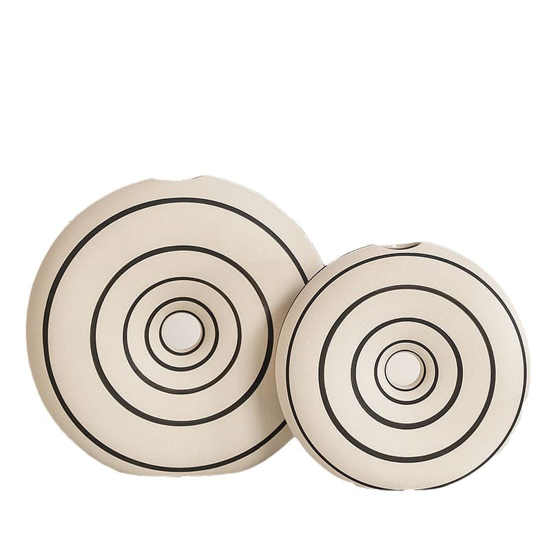 Amazon Nordic ins vaso de cerâmica sala de estar casa embalagem inquebrável fabricante vendas diretas atacado artesanal estilo ins - imagem 5
