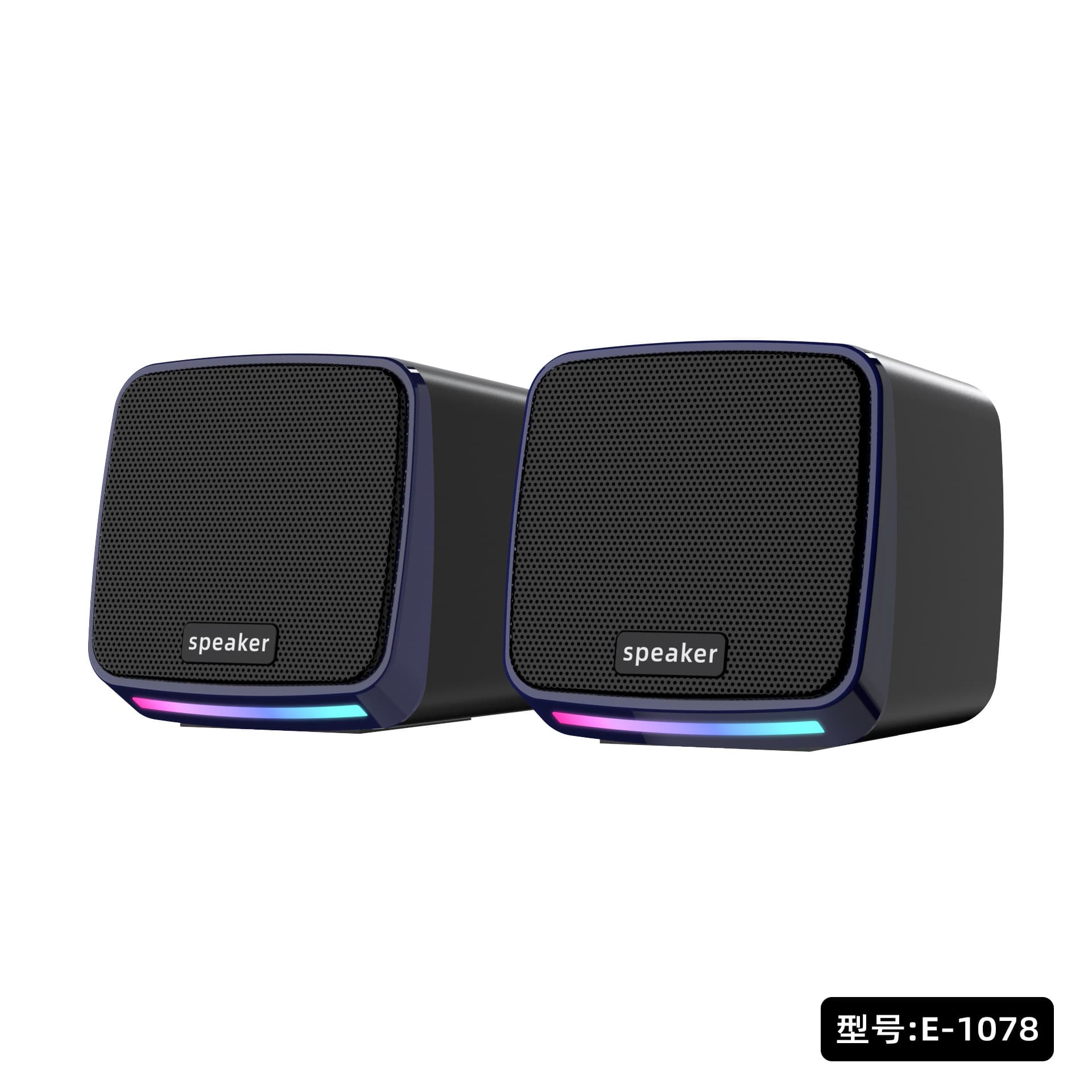 E-1078 notebook pequeno áudio desktop computador usb mini pequeno alto-falante multimídia subwoofer do telefone móvel casa - imagem 4