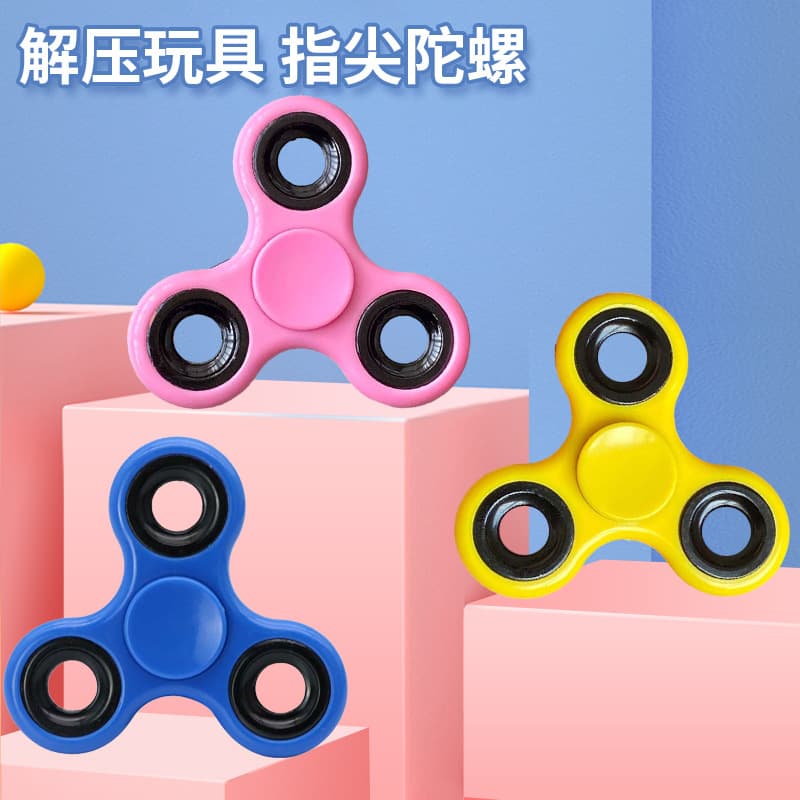 Brinquedo de plástico, pião para dedo, anti-stress - imagem 3