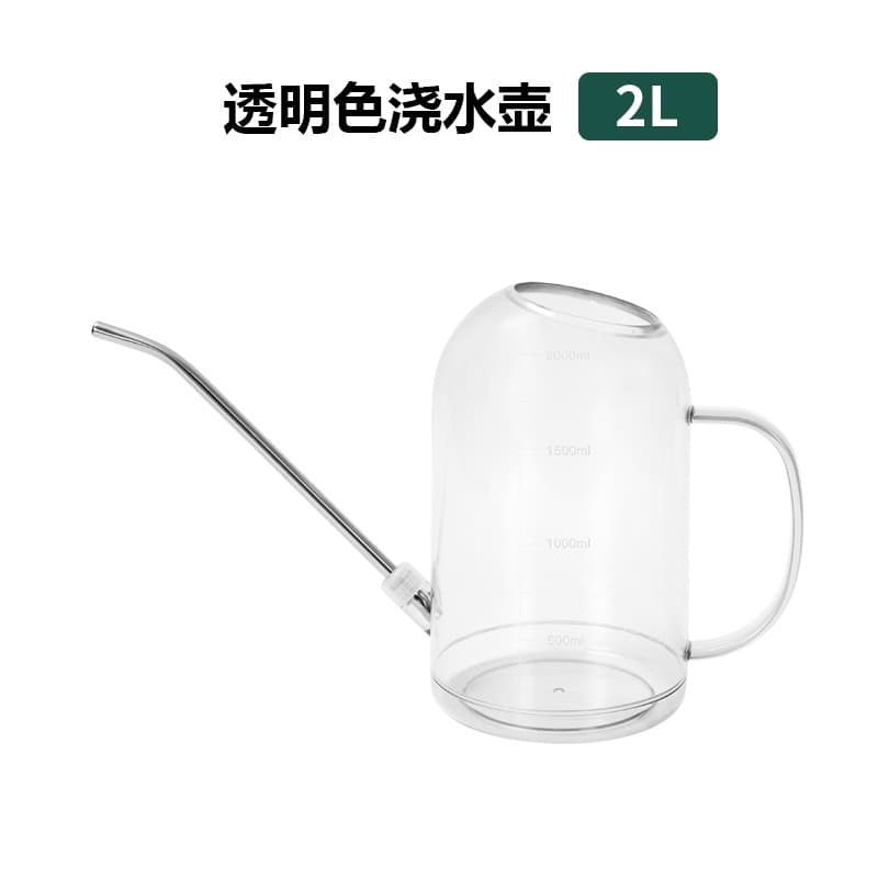 Bule de aço inoxidável, vaso transparente, pulverizador espaçoso - imagem 5