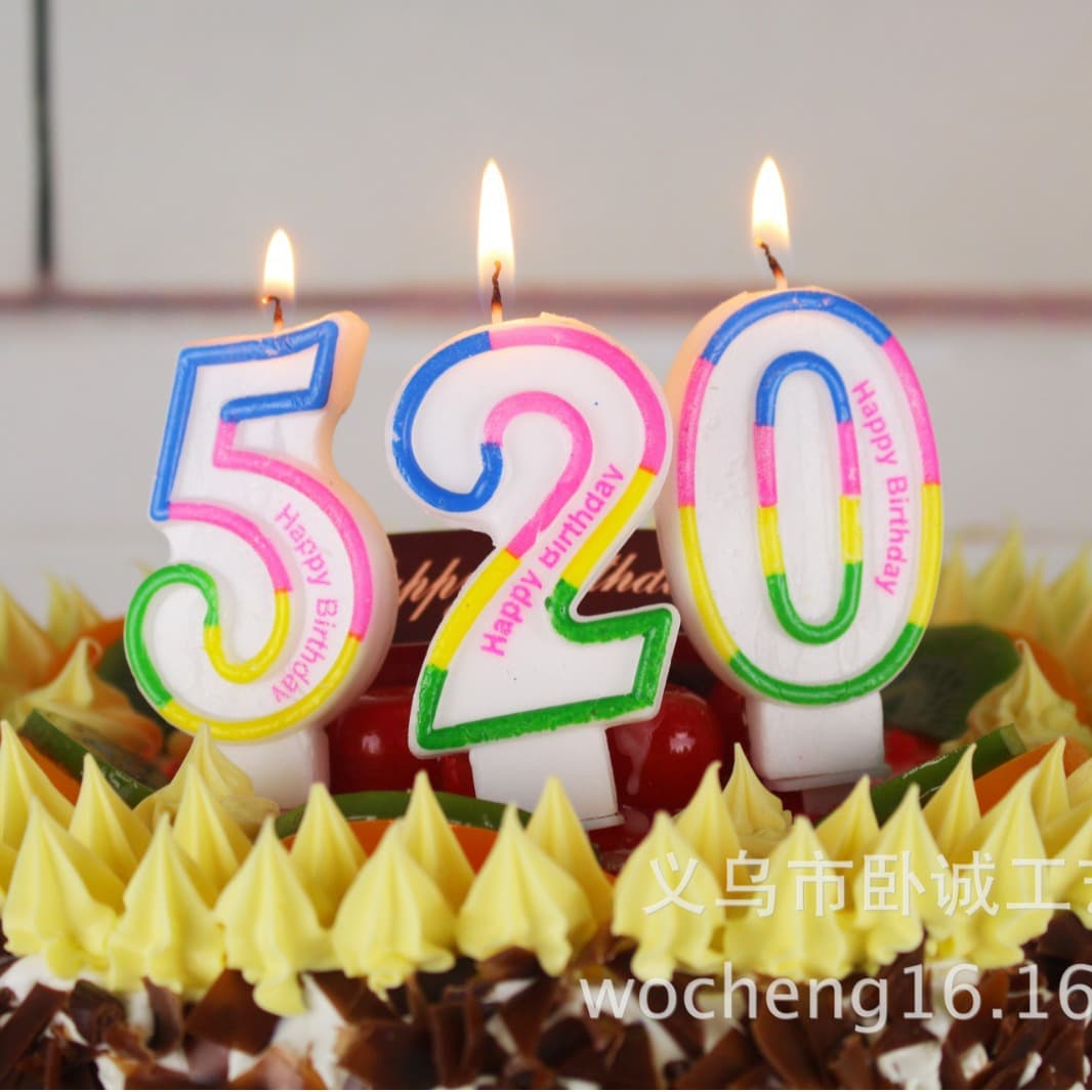 Fabricantes de velas de aniversário atacado crianças criativas de 0 a 9 anos com base de velas coloridas para bolo velas digitais - imagem 5