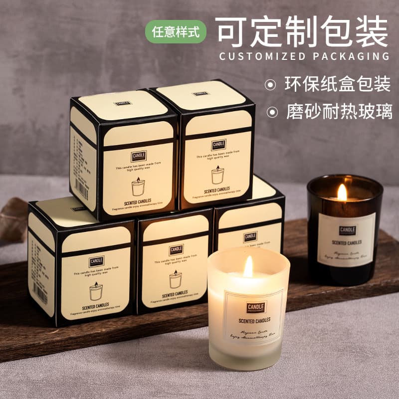 [(Cross-border trading), floral aromatherapy, perfumed candle, high-quality style, long-term effect] - imagem 4