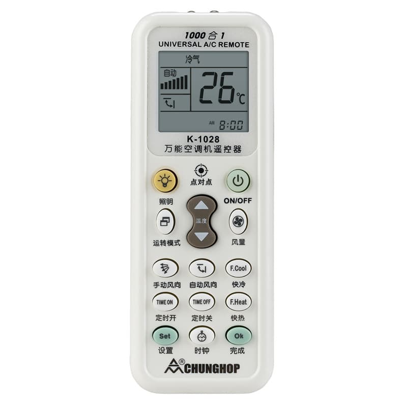 CHUNGHOP Controle remoto universal, controlador, (Física) - imagem 6