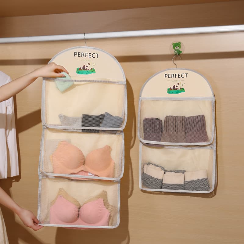Roupa interior, sistema de armazenamento, organizador suspenso, bolsa de armazenamento, meias - imagem 1