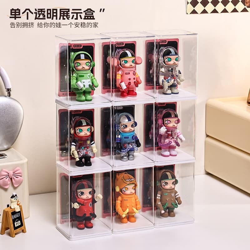 Caixa de armazenamento, boneca, suporte, minifigura de acrílico - imagem 5