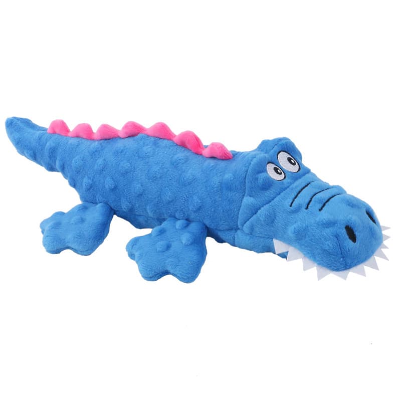 Brinquedo de pelúcia de desenho animado, animal de estimação, faz sons, crocodilo - imagem 4