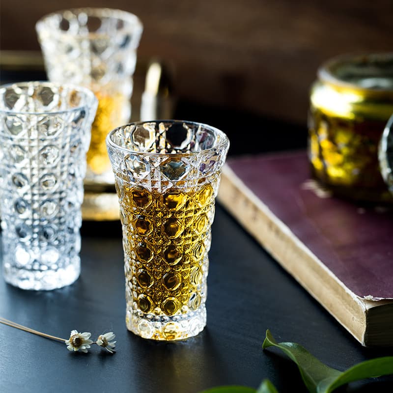 Copo de vidro, copo de vinho pequeno, conjunto, espessura aumentada - imagem 4