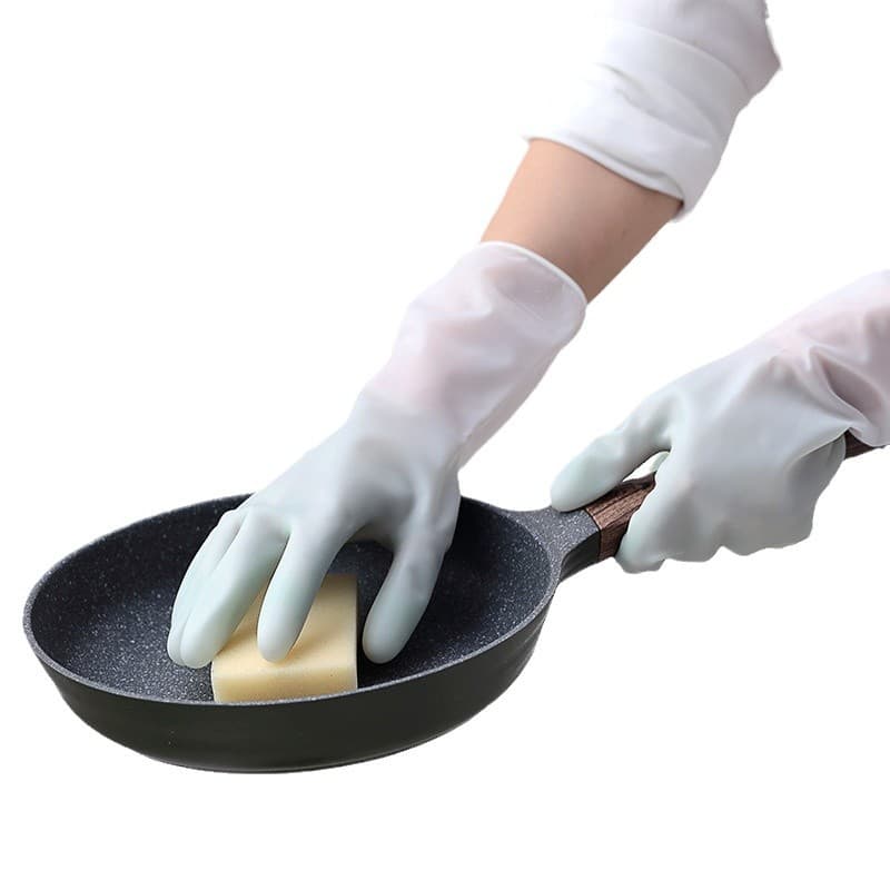 Luvas, escova antiderrapante impermeável de borracha para lavanderia - imagem 6