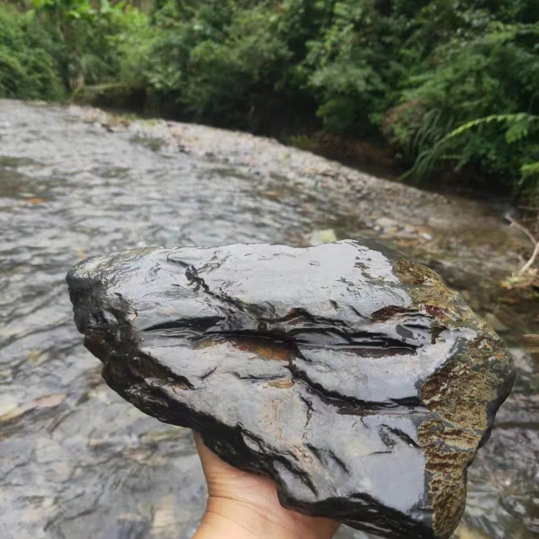 Decoração de tanque de peixes, paisagismo, fluxo nativo, pedra principal, pedra grande, fundo de pedra, areia, planta de água, pacote de tanque, abrigo de tanque de tartaruga - imagem 5