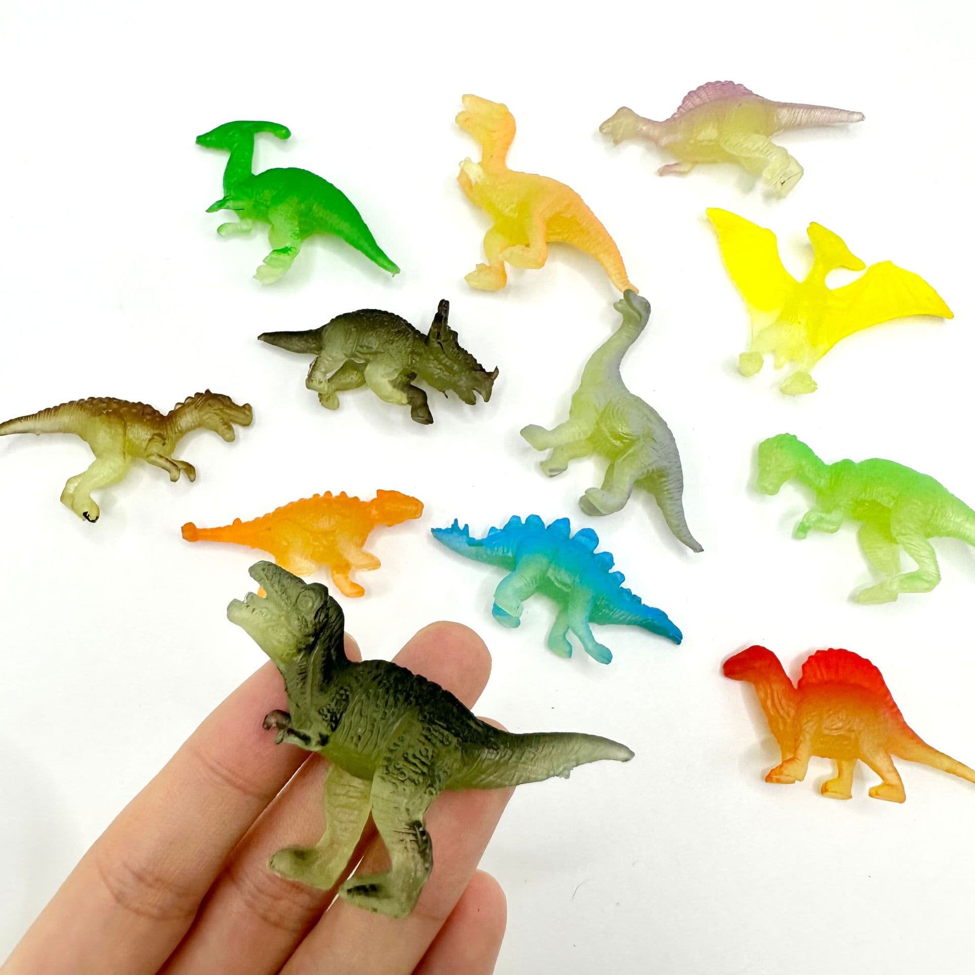(Comércio transfronteiriço), dinossauro PVC, brinquedo de fluorescência arqueológica, tiranossauro Rex, pterossauro - imagem 4